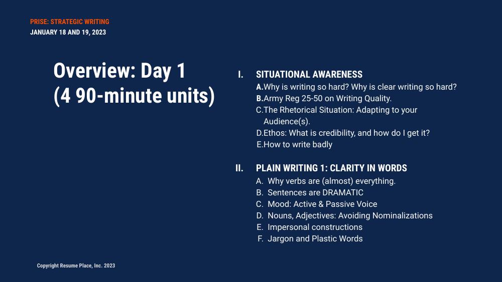 Presentation slide 2