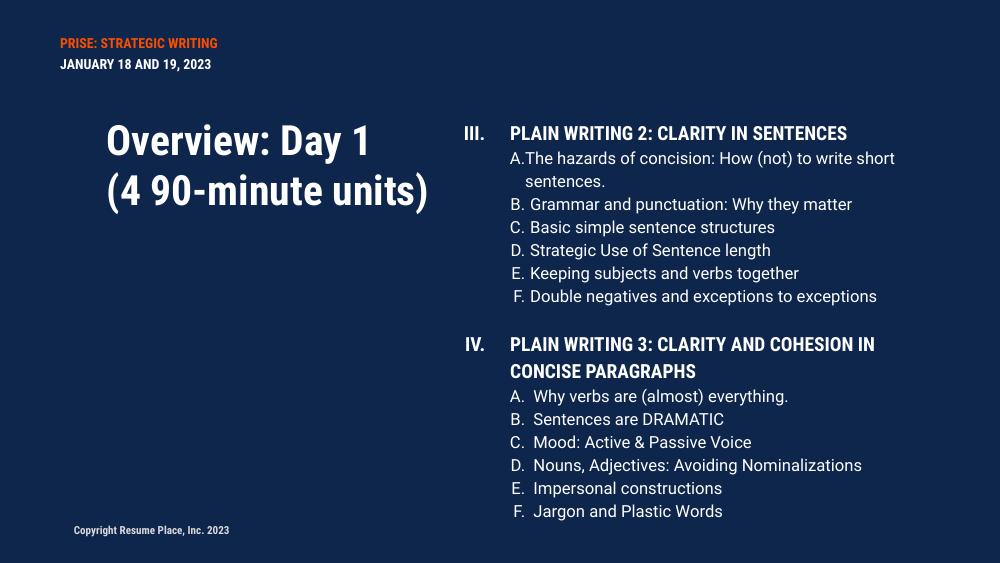 Presentation slide 3