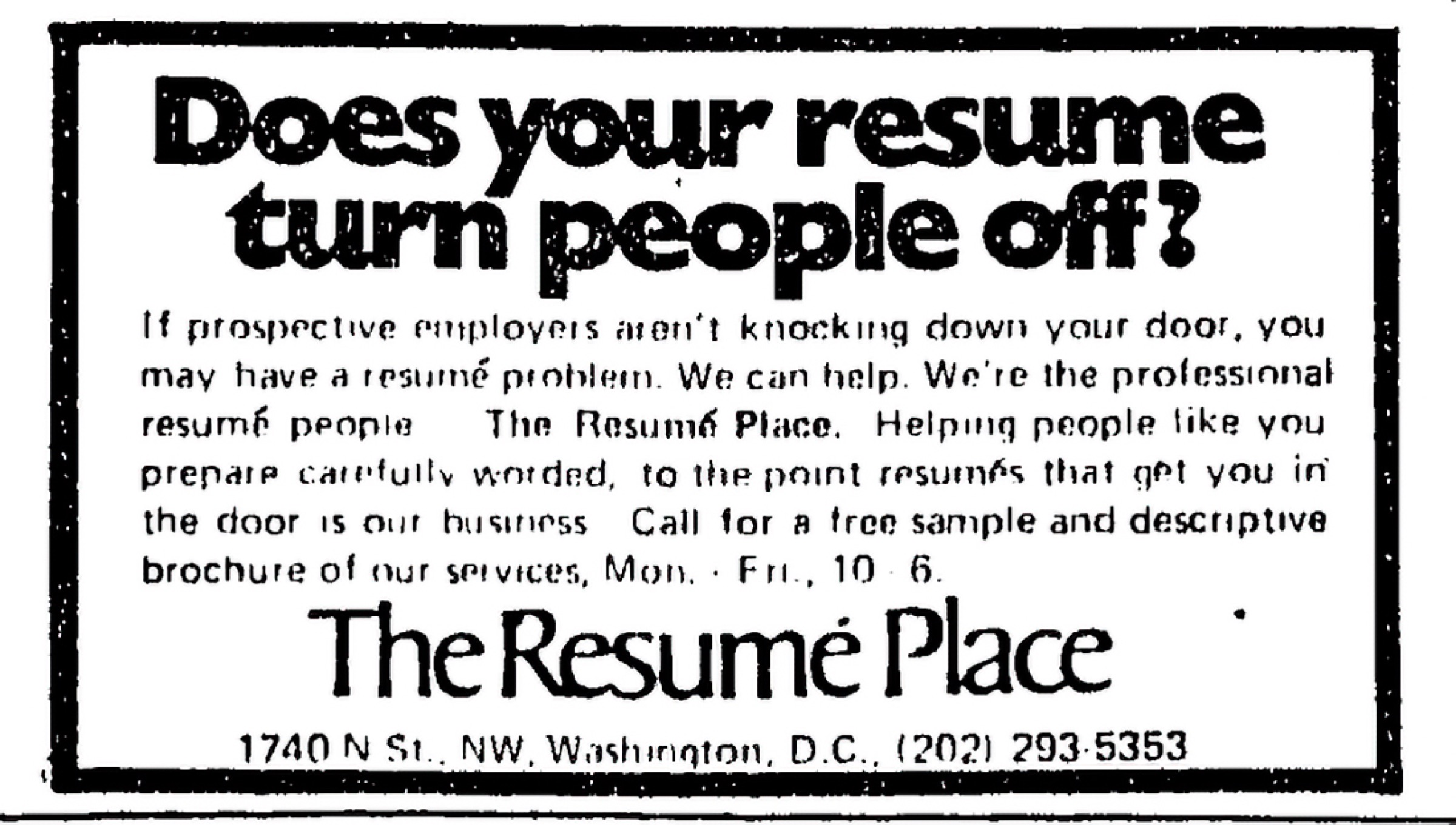 Ad, 1974